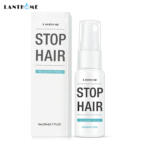 Permanent Stop Hair Growth Inhibitor Pubic Hair Repair Smooth Body Hair Removal Treatment Spray Facial Hair Remover for Women