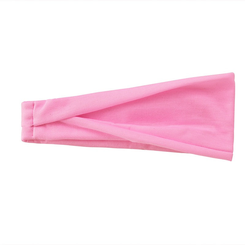 Sports headband women's yoga headband men's running headband sweat absorbing headscarf
