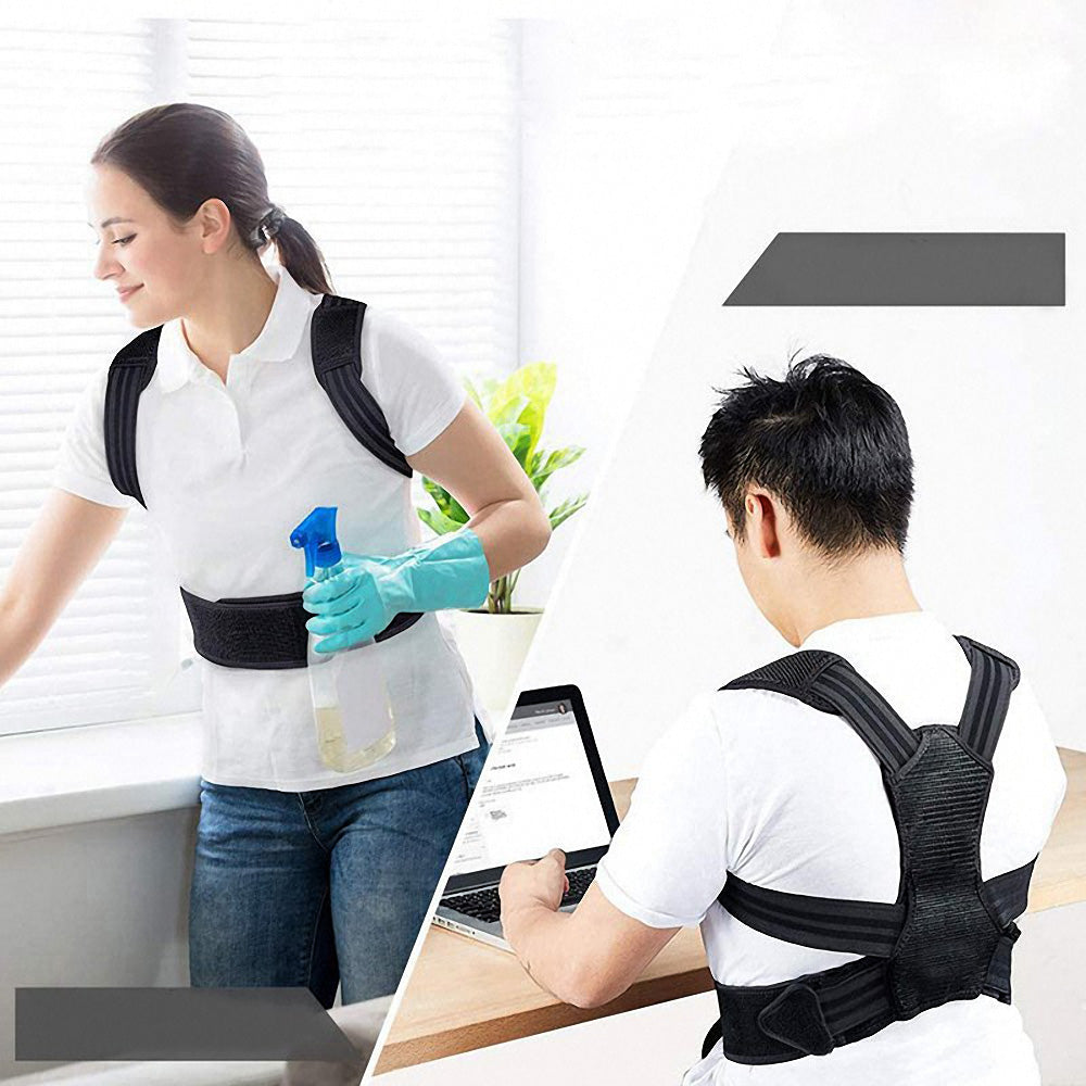 Department Posture Correction Belt Breathable High And Low Shoulder Anti-Hunchback Correction Belt Children Adult Sitting Posture Corrector