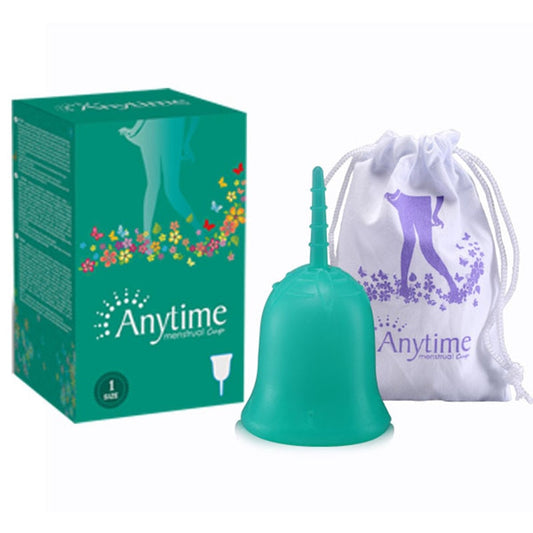 Anytime Feminine Hygiene Lady Cup Menstrual Cup Wholesale Reusable Medical Grade Silicone For Women Menstruation