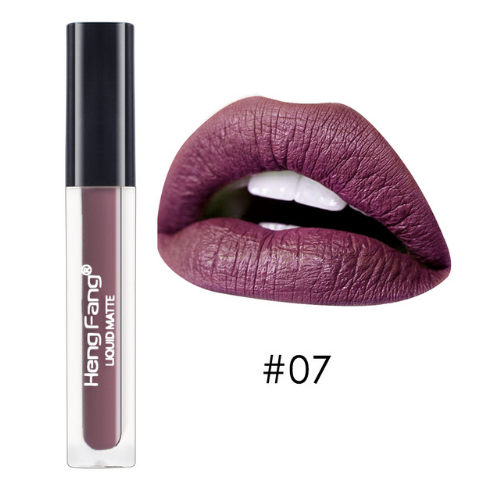 Long-lasting Waterproof Matte Liquid Lipstick 20 Colors Lip Gloss 2g Beauty Makeup Brand HengFang #H7014