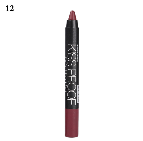 New 19 Colors MENOW KISS PROOF M.n Sexy Beauty Waterproof Lip Pencil Lipstick Lip Gloss Lip Liner