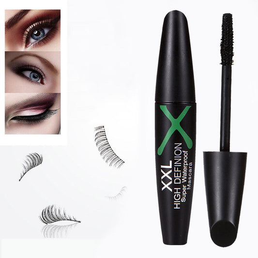 4D Dark Night Green Fork Waterproof Slender Long Curly Thick And Long Natural Lasting Non-Smudge Mascara