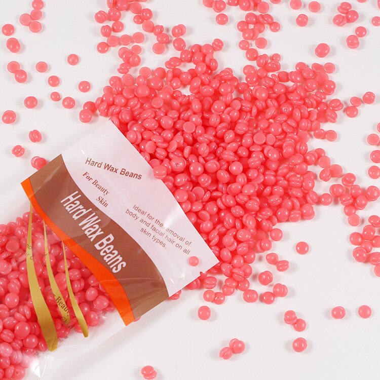 100g Wax beans Hard Hot Film Waxing Beans Bead Pellet Armpit Arm Legs Hair Removal No Strip Depilatory Wax-melt Warmer Machine