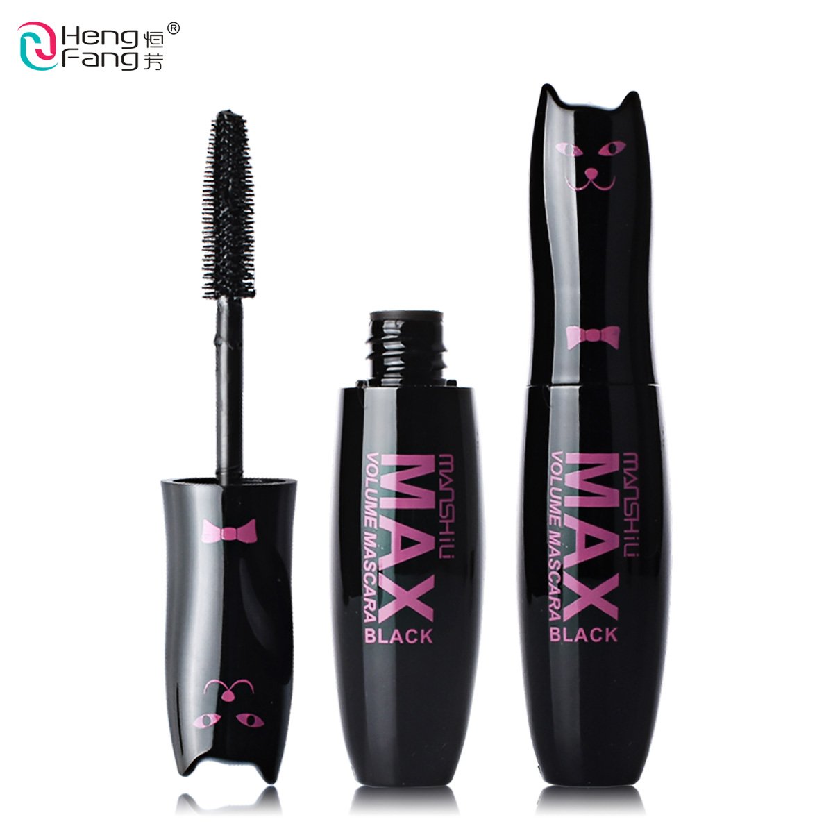 Thick Mascara Long-Lasting Waterproof Curling Black 10g Eyes Makeup Brand HengFang #M535-1-2