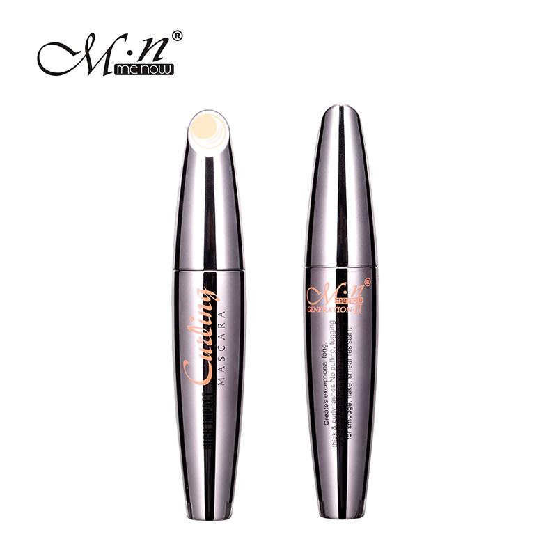 M.n Menow Mascara with 2pcs Eyebrow Pencil Longwearing Cosmetics 3D Fiber Lashes Lengthening