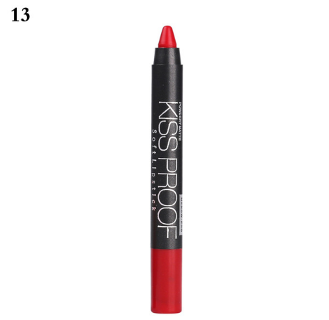 New 19 Colors MENOW KISS PROOF M.n Sexy Beauty Waterproof Lip Pencil Lipstick Lip Gloss Lip Liner