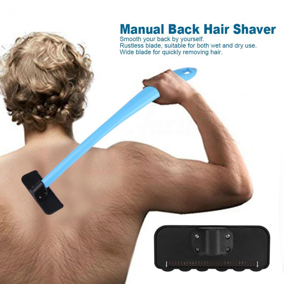 Manual Back Hair Shaver Blade Trimmer Hair Removal Razor