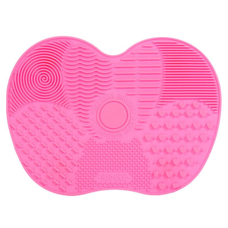 Silicone Brush Cleaner Mat Washing Tools for Cosmetic Make up Eyebrow Brushes Cleaning