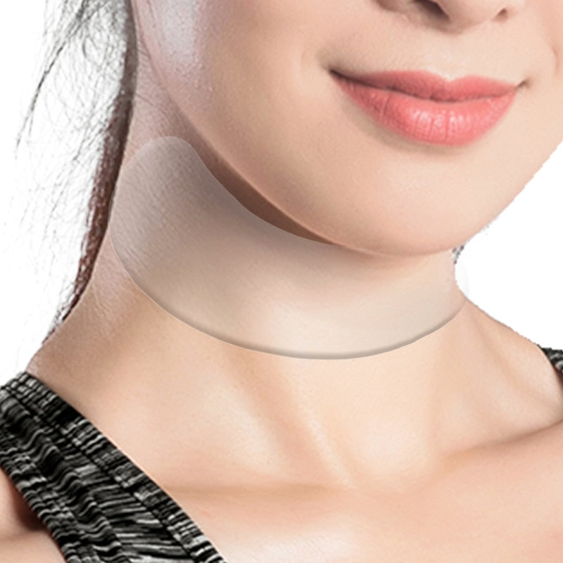 Reusable Anti Wrinkle Face Neck  Chest Hand Eye Nose Pad Silicon Transparent Anti Microgroove Removal Sticker Skin Care Patch