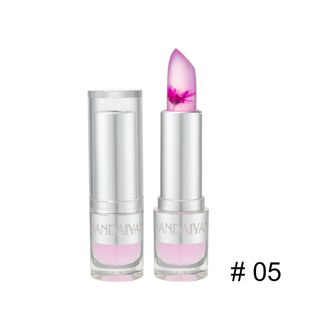 HANDAIYAN Warm Lipstick Flower Color Changing Moisturizing Lipstick Is Not Easy To Fade And Does Not Take Off Makeup