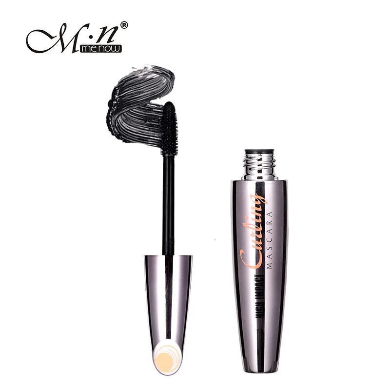 M.n Menow Mascara with 2pcs Eyebrow Pencil Longwearing Cosmetics 3D Fiber Lashes Lengthening