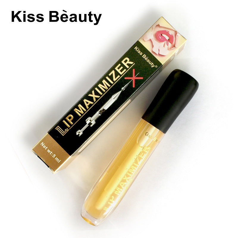 Kissbeauty Transparent Lip Oil Moisturizing Lightening Lip Lines Elasticity Moisturizing Big Mouth Lip Gloss