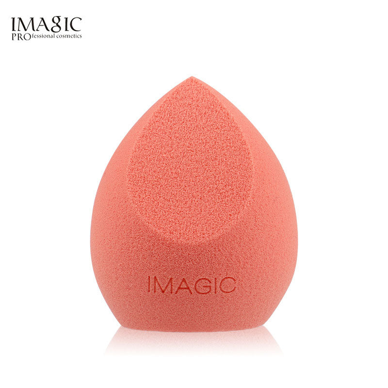IMAGIC Make Up Egg Wet And Dry Non Latex Soaking Water Becomes Bigger And Cut Diagonally Without Powder Puff