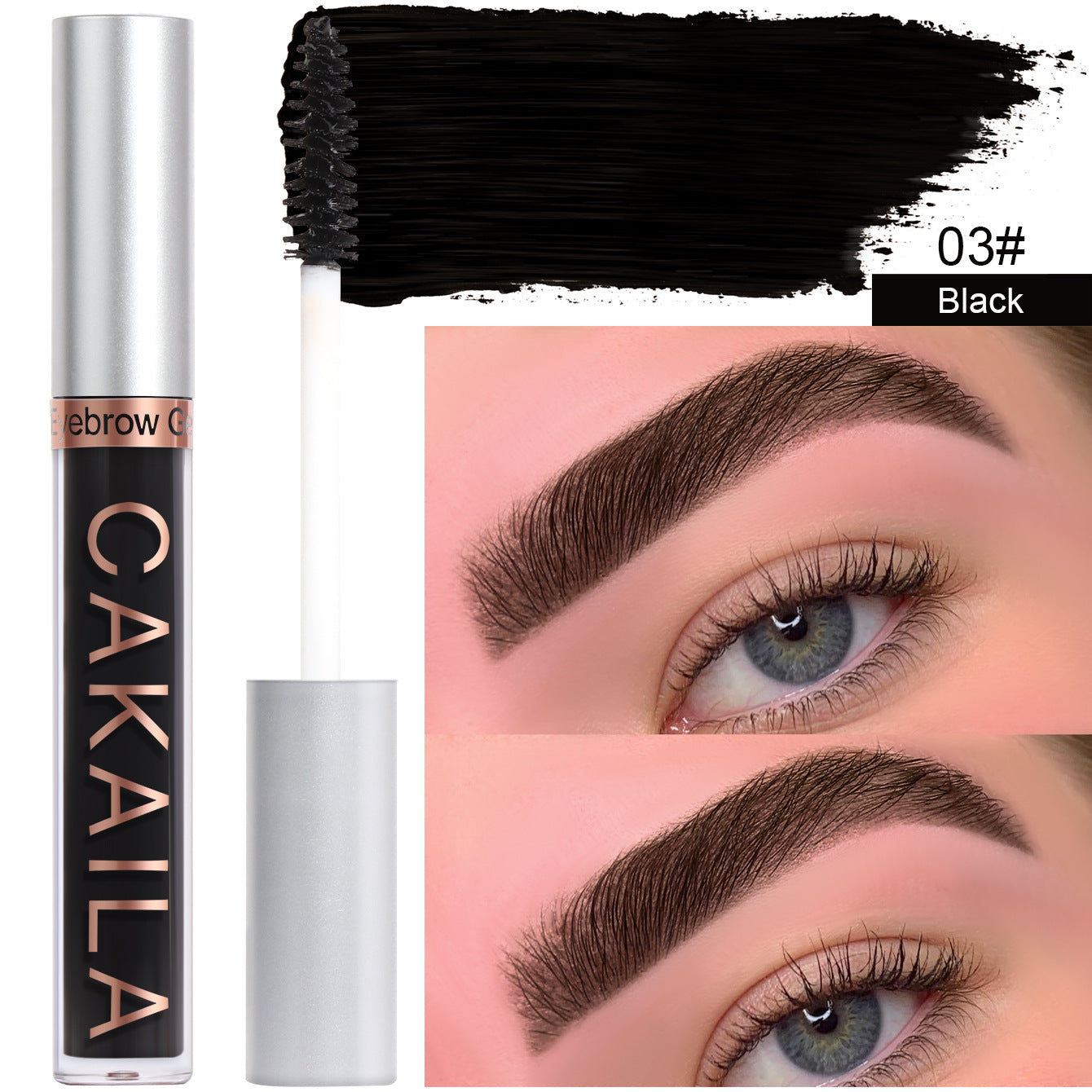 CAKAILA Eyebrow tint matte non smudge coloring long lasting eyebrow styling