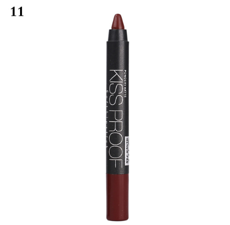 New 19 Colors MENOW KISS PROOF M.n Sexy Beauty Waterproof Lip Pencil Lipstick Lip Gloss Lip Liner
