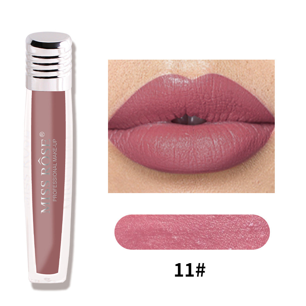 Candy Pearl Lip Gloss Liquid Matte Lip Gloss Without Color Loss And Non-Sticky Cup Velvet Lip Glaze