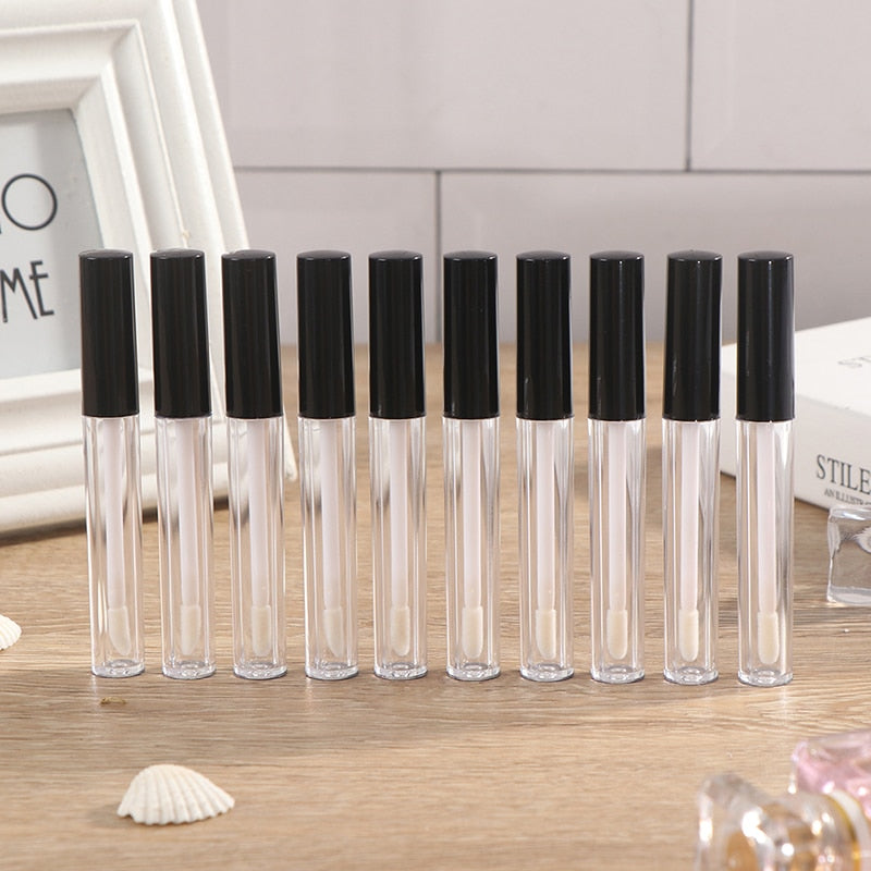 10pcs/lot Plastic Lip Gloss Tube DIY Lip Gloss Containers Bottle Empty Cosmetic Container Tool Makeup Organizer Wholesale