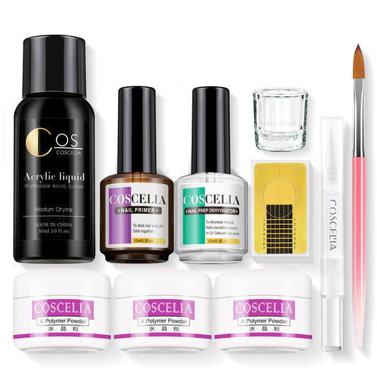 Crystal Powder Extension Nail Manicure Tool Set DIY Nail Extension Crystal Powder Three-Dimensional Modeling Carved Nail Powder