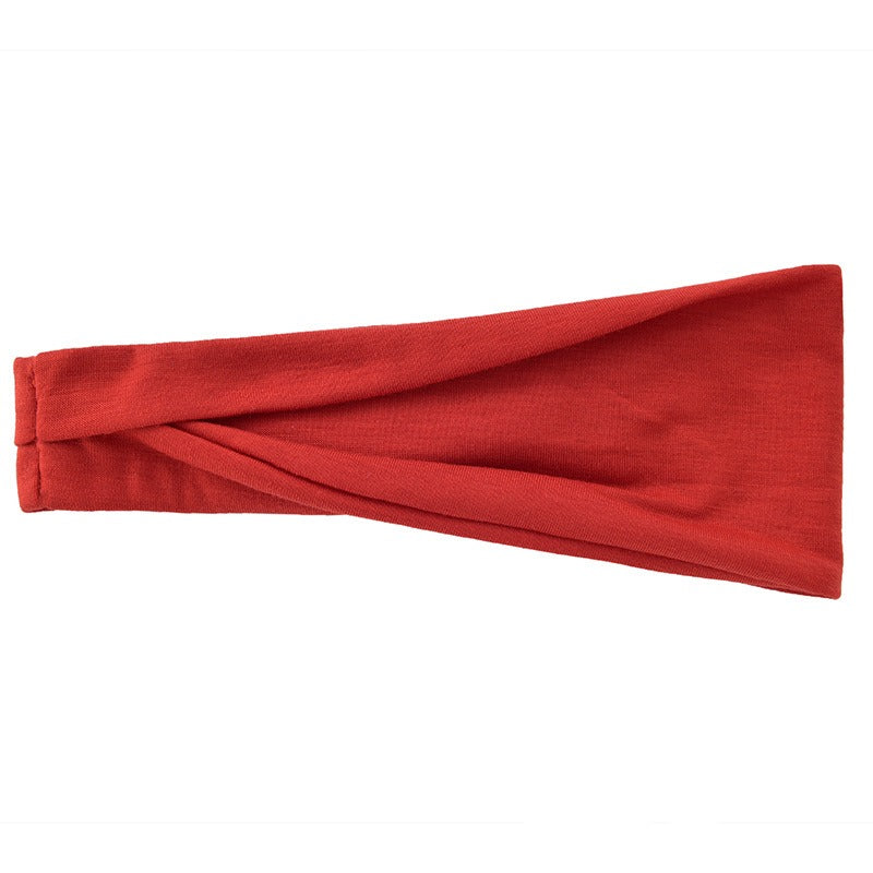 Sports headband women's yoga headband men's running headband sweat absorbing headscarf