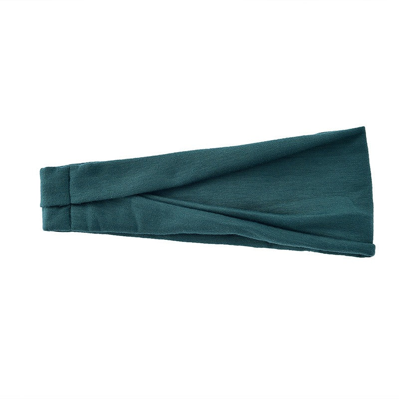 Sports headband women's yoga headband men's running headband sweat absorbing headscarf