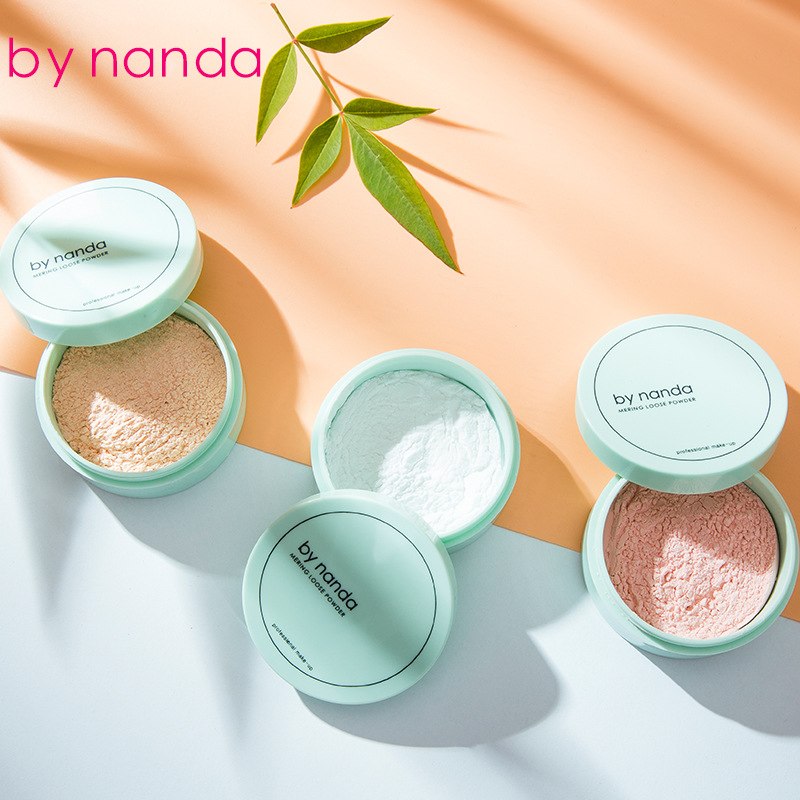 DA NANDA 3 Colore Translucent Pressed Powder Con Soffio Liscia Viso Trucco Prodotti di base Impermeabile Cipria In Polvere