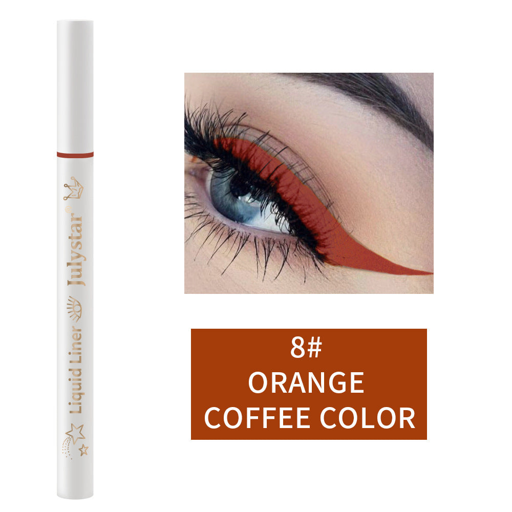 Soft Tip Color Eyeliner Waterproof Durable Liquid Eyeliner White Eyeliner Pencil Very Fine Liquid Eyeliner Pen
