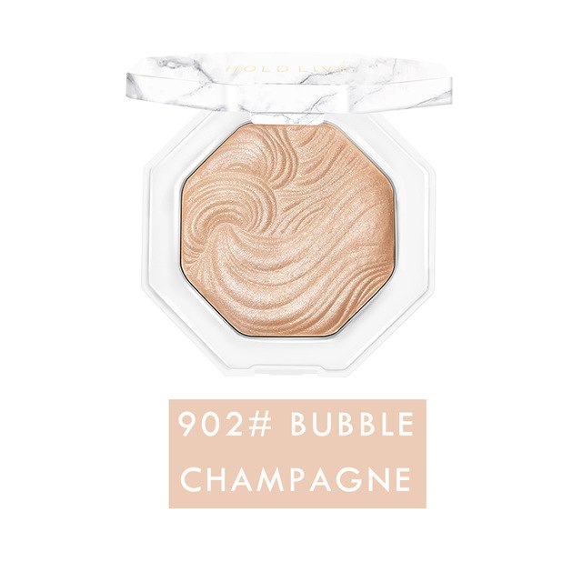 HOLD LIVE 3 Color White Jade Bronzers Highlighters Palette Brighten Shimmer Shine Pigment Highlighter Powder Glow Kit