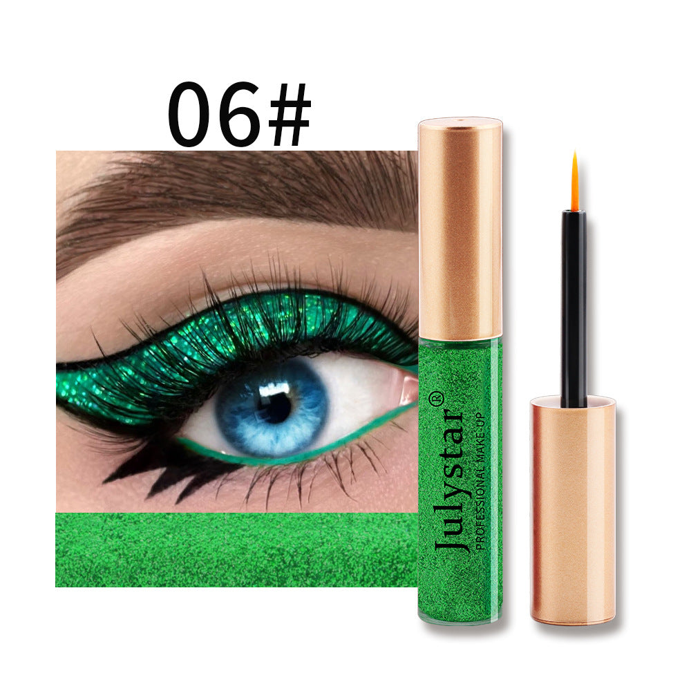 Waterproof Oil Proof Non Smudging Eyeliner Liquid Eyeliner Liquid Pen Pearl Colored Eyeliner Pen