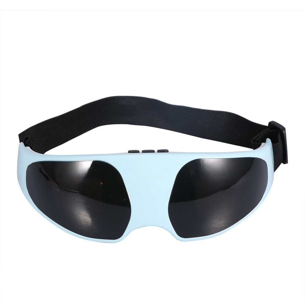 Electric Eye Massager Relieve Fatigue Migraine Anti Myopia Magnetic Therapy Massage Ease Eye Bag Head Forehead Eyepatch Massage
