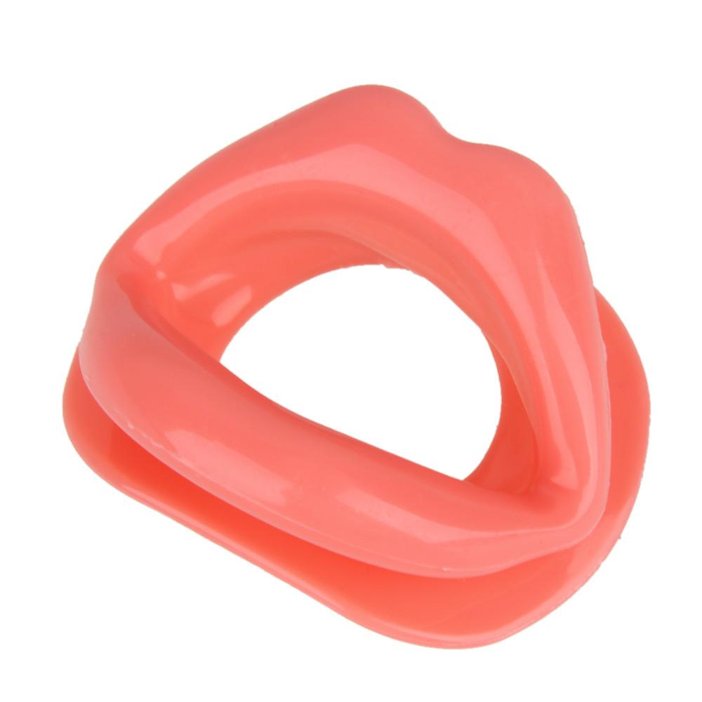 Silicone Rubber Face Slimmer Exercise Mouth Piece Muscle Anti Wrinkle Lip Trainer Mouth Massager Exerciser
