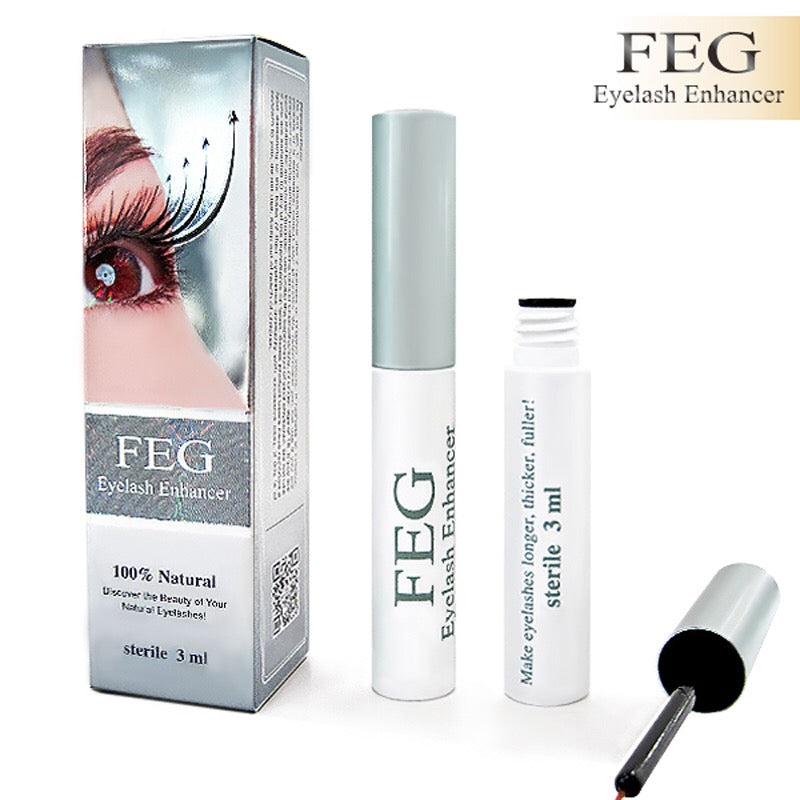 100% Original 3ml FEG Brand Enhancer Eyelash Serum Growth Treatment Herbal Medicine Lengthening Natural Eyelash Enhancer Serum