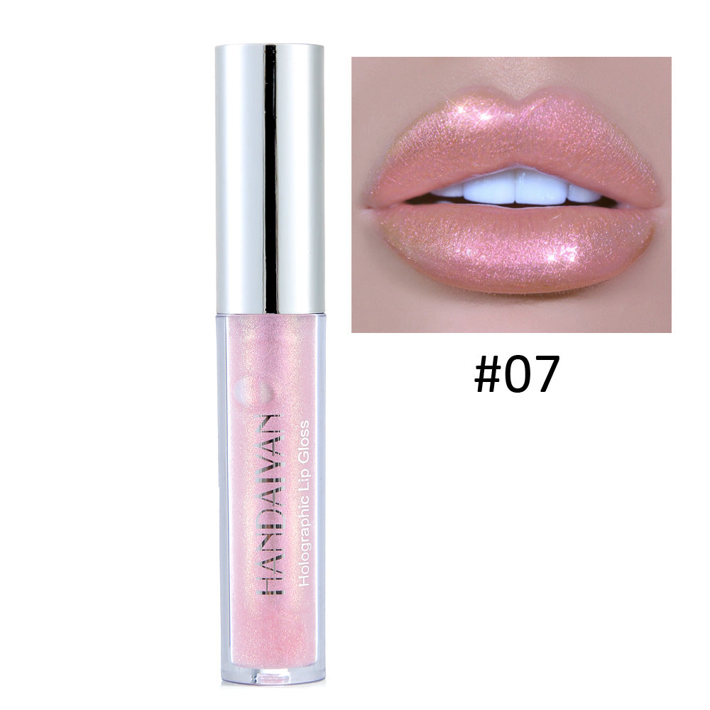 HANDAIYAN New Polarized Lip Gloss Renji Color Colorful Lip Gloss Lip Glaze Lasting Moisturizing