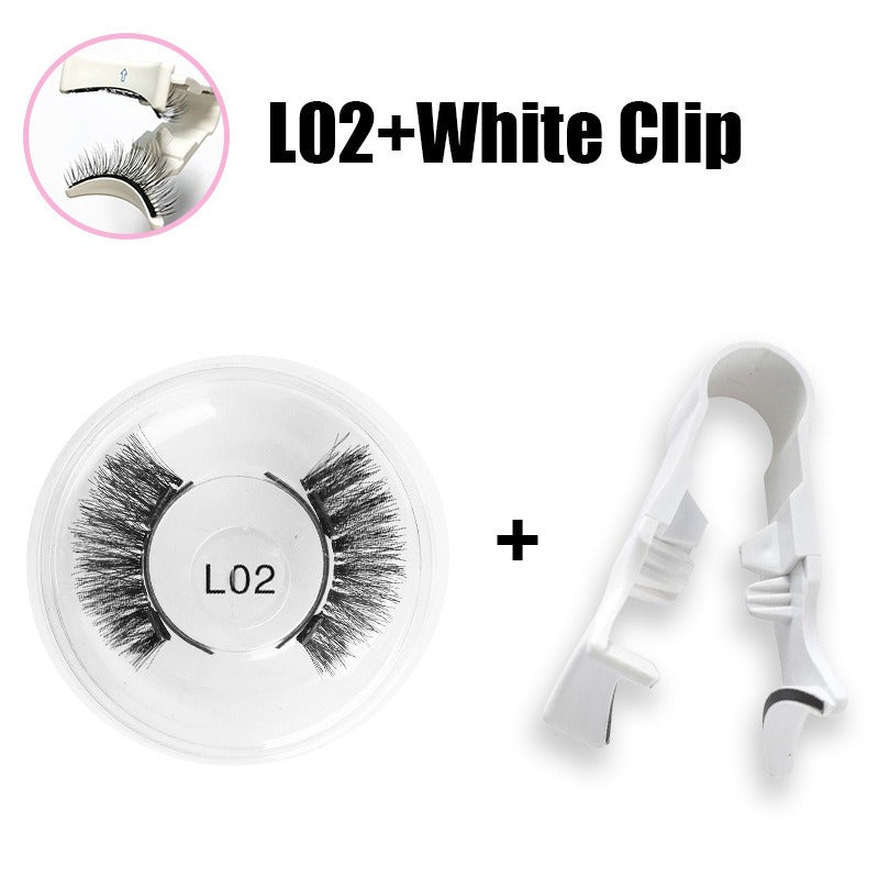 Magnetic false eyelashes set one pair magnetic false eyelashes natural thick and long false eyelashes quantum eyelashes