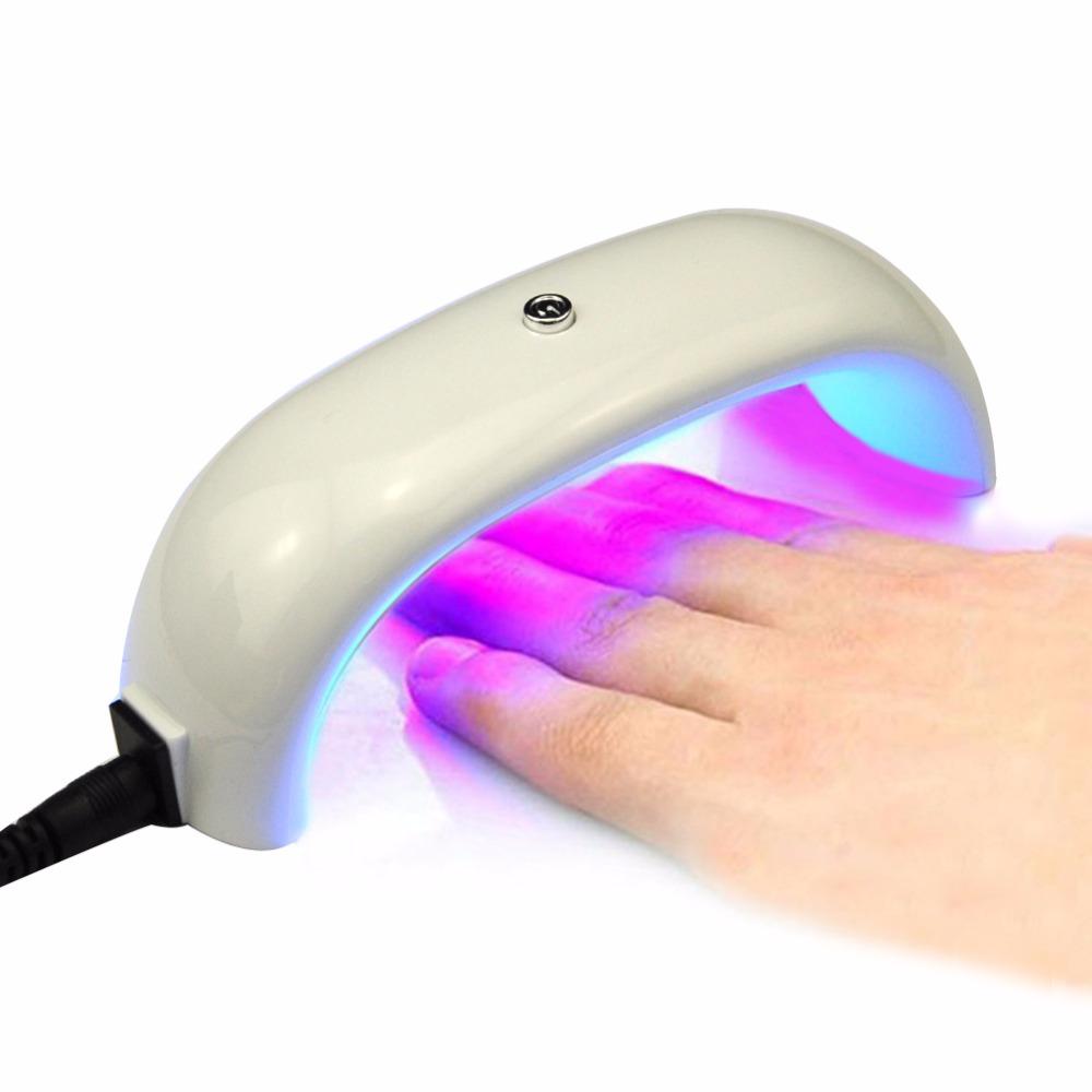 9W Mini USB LED UV Lamp Nail Dryer For Curing  Nail Art Manicure Tools