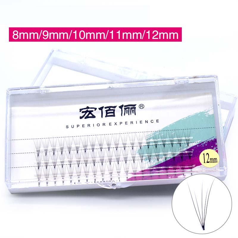 0.07mm Thickness 5 Soft And Realistic Grafted False Eyelashes 8-12mm Long False Eyelashes