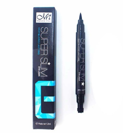Menow Brand Star Eyeliner Black Long Lasting liquid Eye Liner Pencil liquid Cosmetic Beauty Makeup super slim easy use E15003