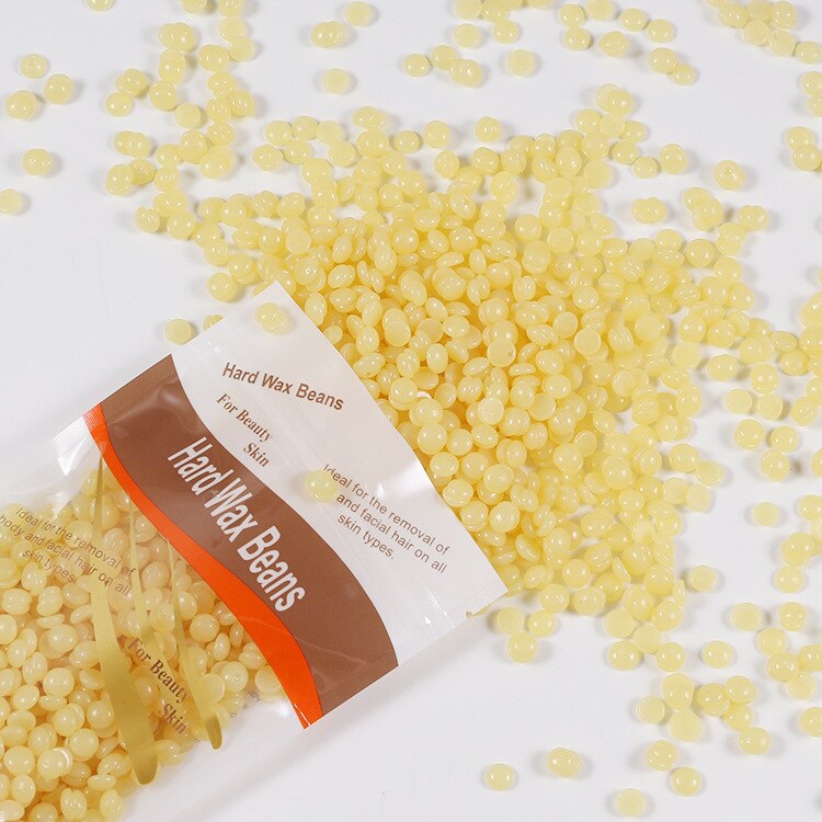 100g Wax beans Hard Hot Film Waxing Beans Bead Pellet Armpit Arm Legs Hair Removal No Strip Depilatory Wax-melt Warmer Machine