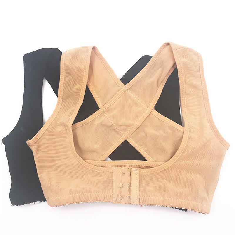 Posture Corrector Adjustable Women Back Support Belt Orthotics Posture Correction Brace Rectify Posture Corset Face Lift Tool