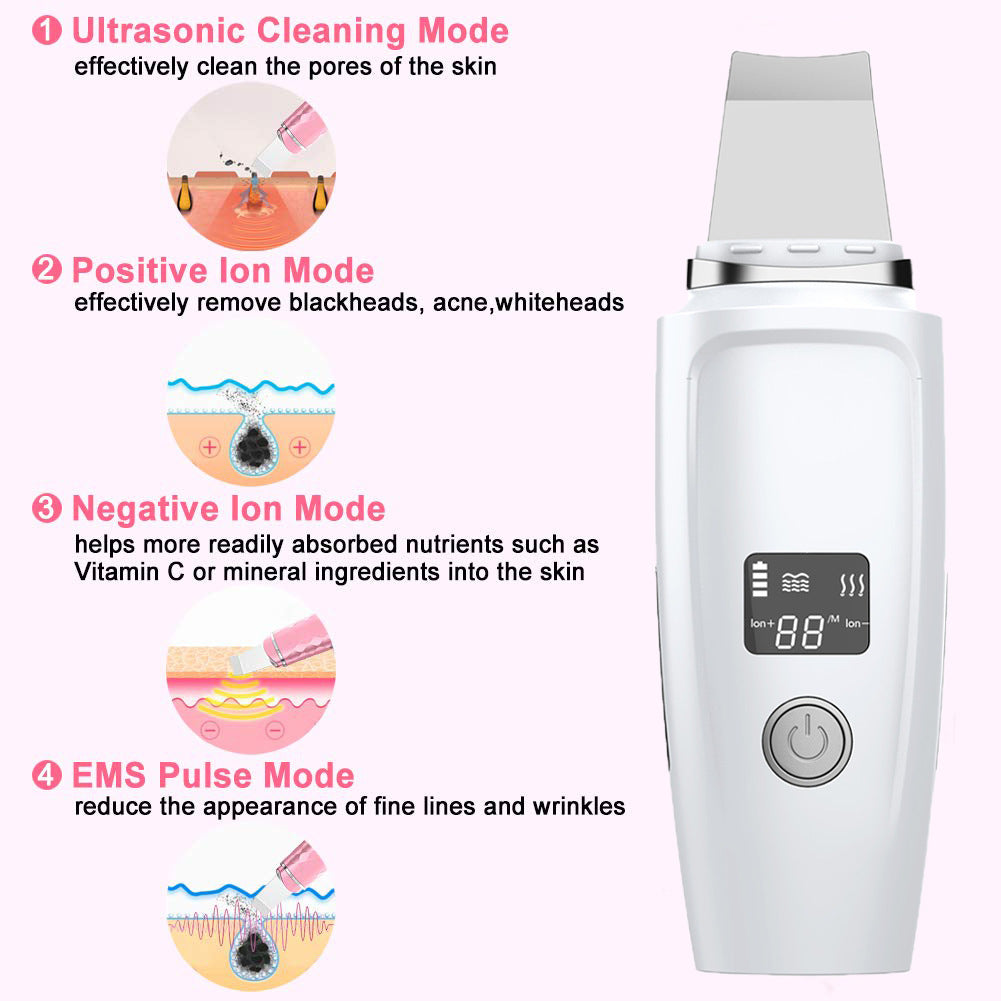 LCD Screen Cleans Pores Removes Blackheads And Pimples Oil And Dirt Facial Peeling Machine