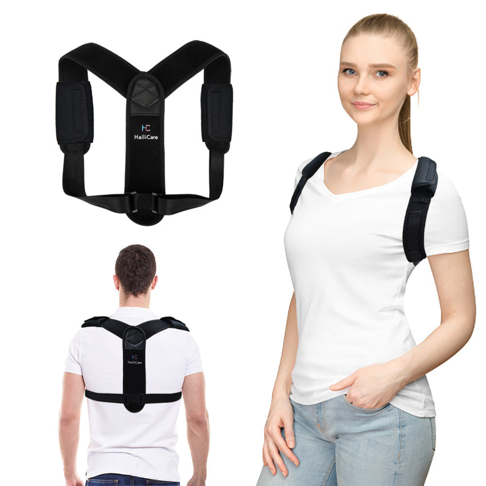 Humpback Correction Belt HailiCare Adjustment Sitting Position Men And Women Wear Invisible Breathable Back Orthopedic Belt