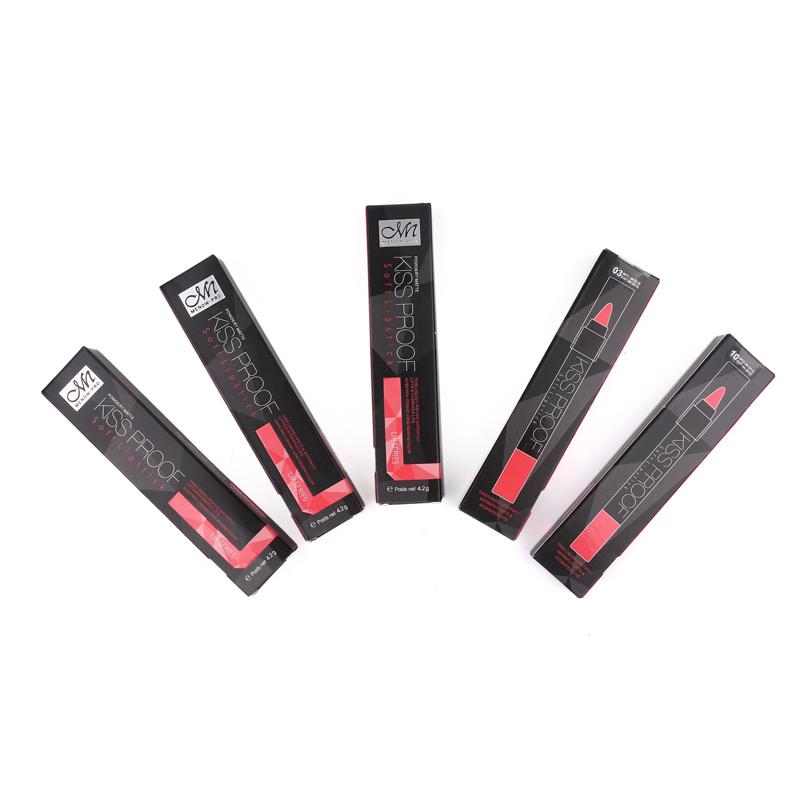 New 19 Colors MENOW KISS PROOF M.n Sexy Beauty Waterproof Lip Pencil Lipstick Lip Gloss Lip Liner