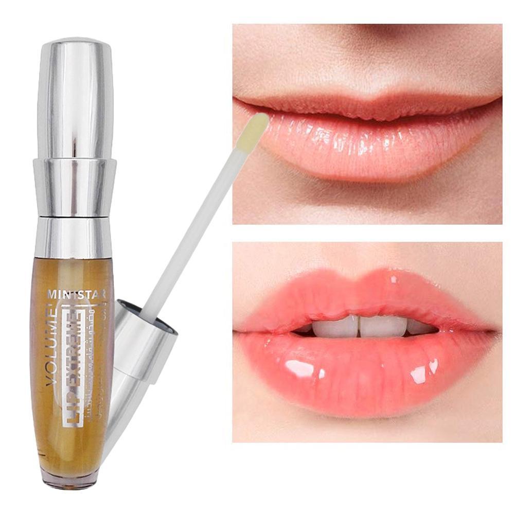 New Sexy Big Lips Lip Gloss Long Lasting Moisturizing Lip Plumper Extreme Waterproof Transparent Lip Gloss Makeup Beauty Tools