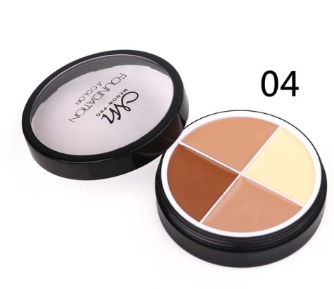 Menow 4 Colors Brand Makeup Face Concealer Cream Long Lasting Waterproof Camouflage Concealer Palette C14002