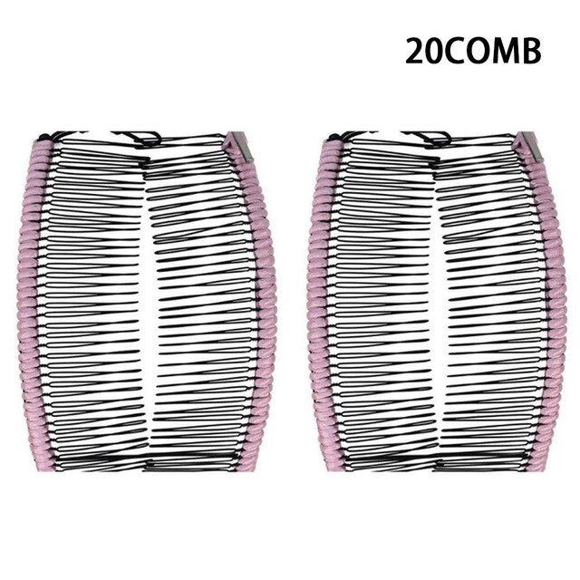 Hair Clip Hairpins and dish Girls Curly Hair Accessory Stretchable Banana Comb Hairpins Pins Styling Hair Coloring Chalk