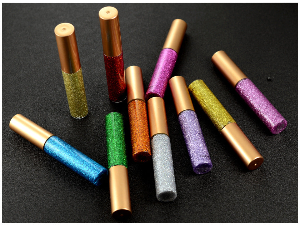 Explosive Sequins Pearl Glitter Liquid Eyeliner Ten Sets Liquid Eyeliner