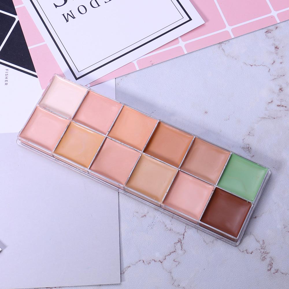 O.TWO.O Paleta De Corretivo Profissional 12 Colors Cosmetic Camouflage Concealer Palette Face Makeup