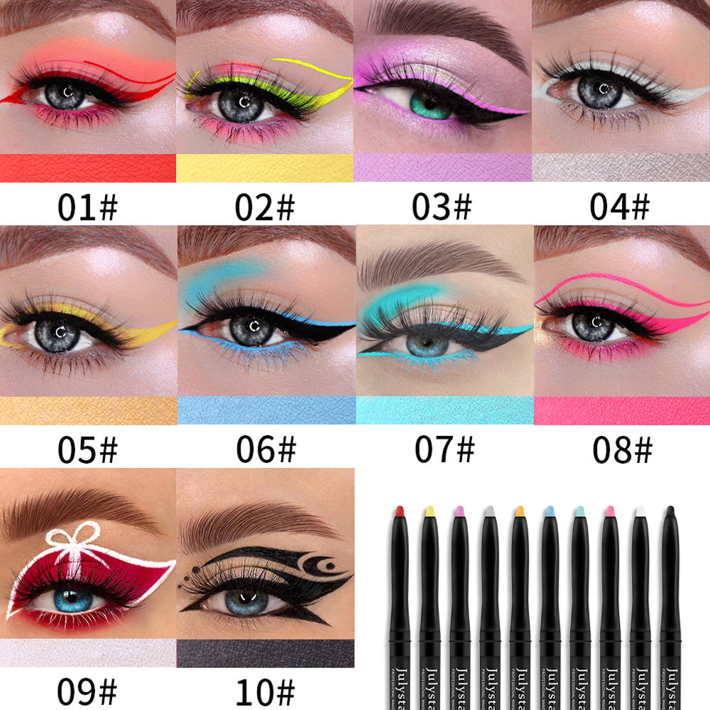 New Set Of Eyeliner Pencil Waterproof And Oil-Proof Non-Smudge Eyeliner Gel Pencil