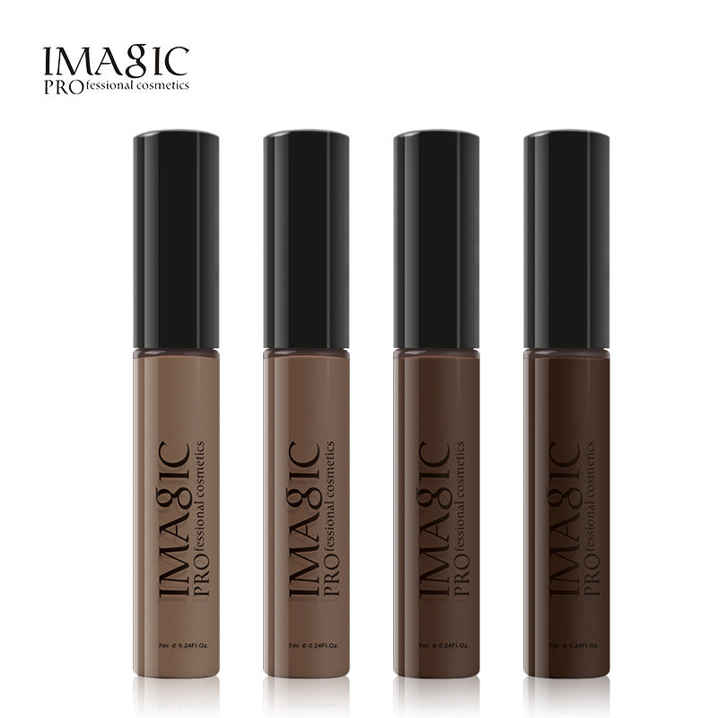 IMAGIC Makeup 4 Colors Eyebrow Cream Non-Bleeding Non-Marking Waterproof And Long-Lasting Liquid Eyebrow