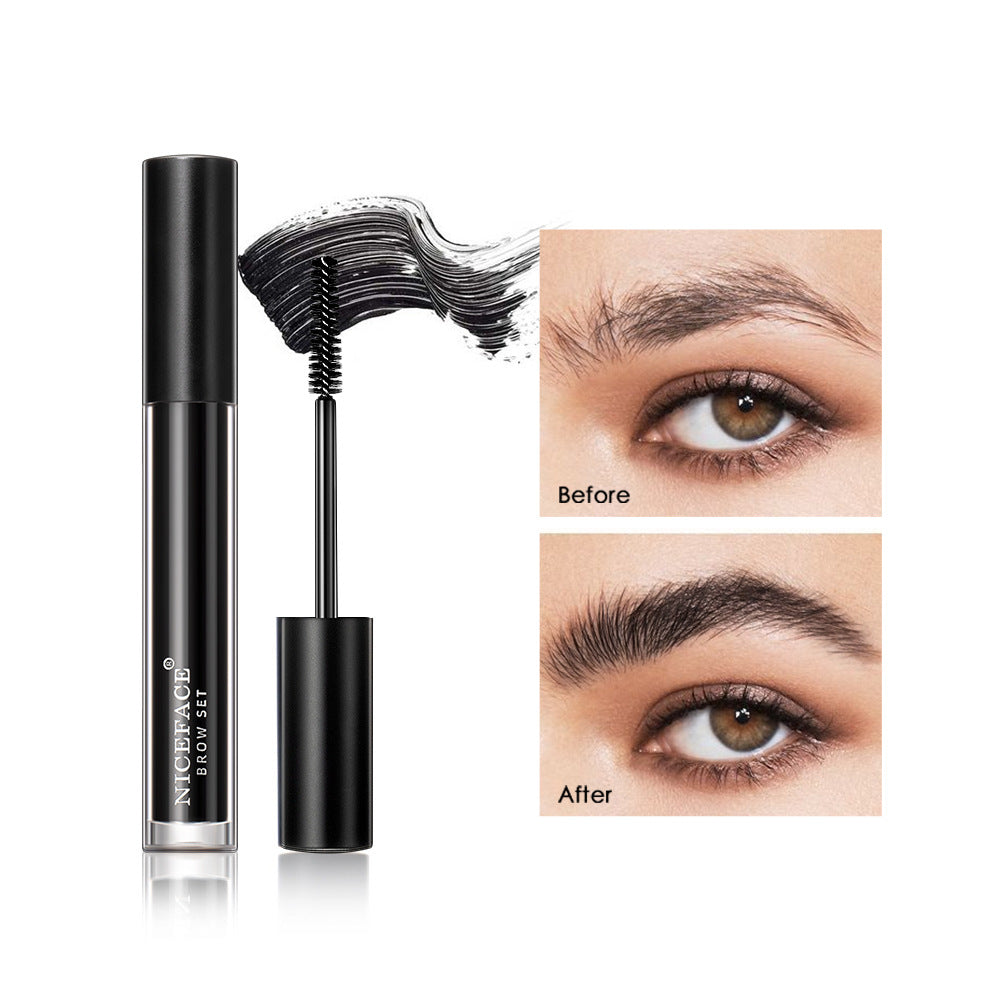 NICEFACE Eyebrow Styling Liquid Colorless Transparent Waterproof Sweat-Proof And Not Easy To Decolorize Eyebrow Black Repair Liquid